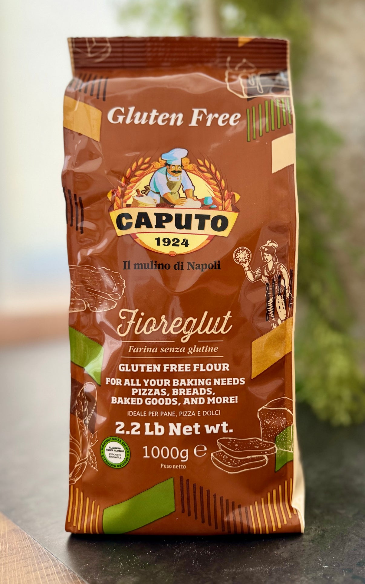 Caputo Gluten Free Flour FioreGlut BrickOvenBaker
