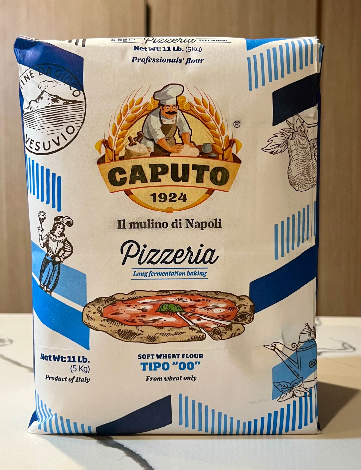 Caputo Pizzeria Flour Tipo 00 (11 lbs - 5 kg)