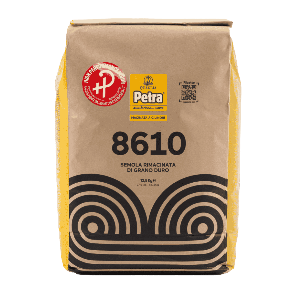Petra 8610HP Semola RImacinata (12.5 kg / 27.5 lbs)
