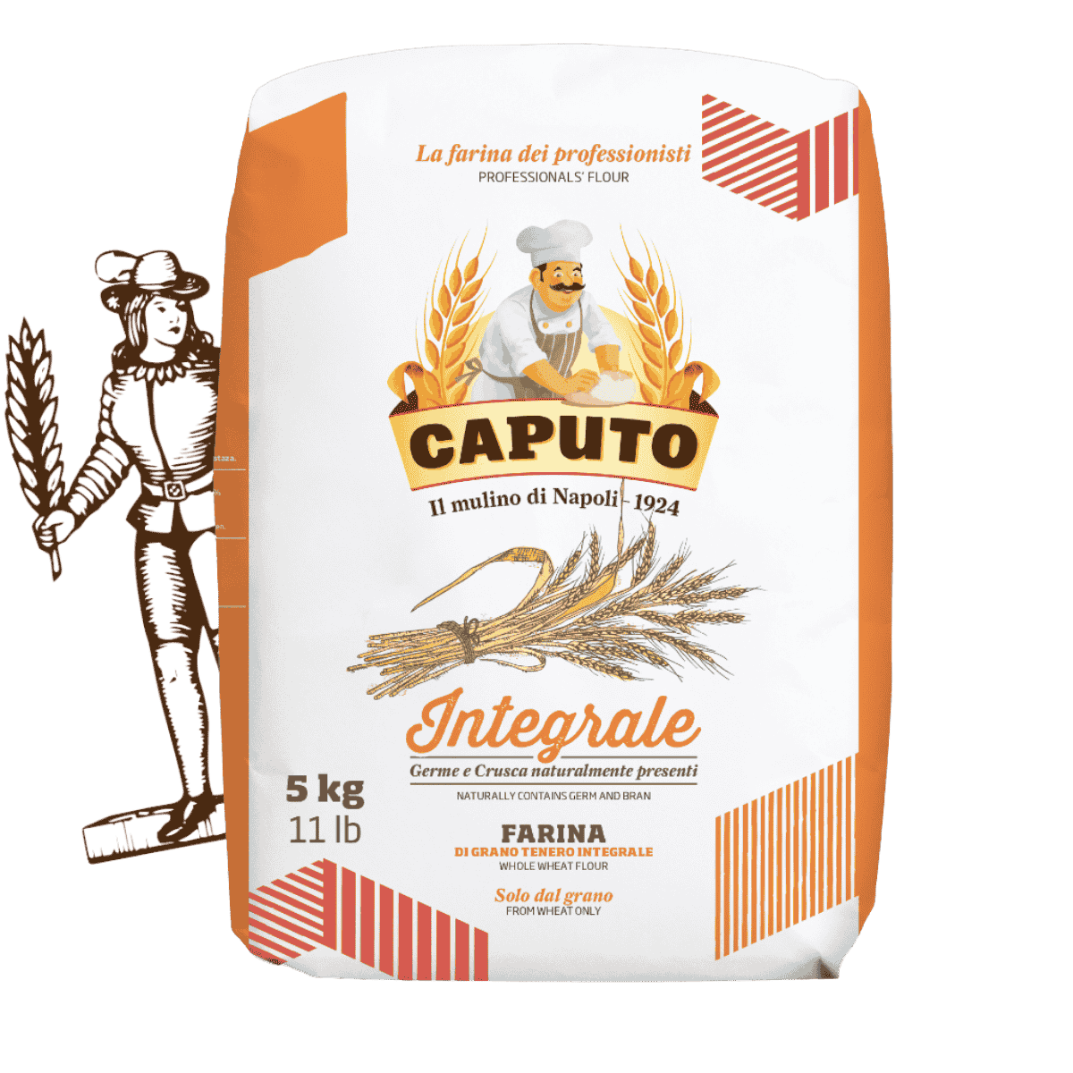 Caputo Integrale Whole Wheat Flour (5kg / 11lbs)