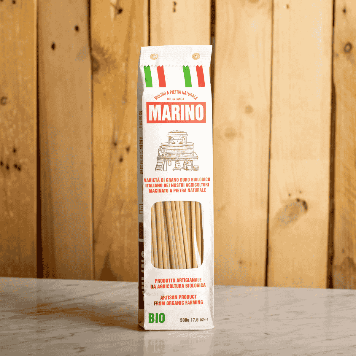 Mulino Marino La Linguina Organic Durum Wheat Pasta 500g - Bronze-Drawn