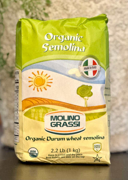 Molino Grassi Organic Semolina