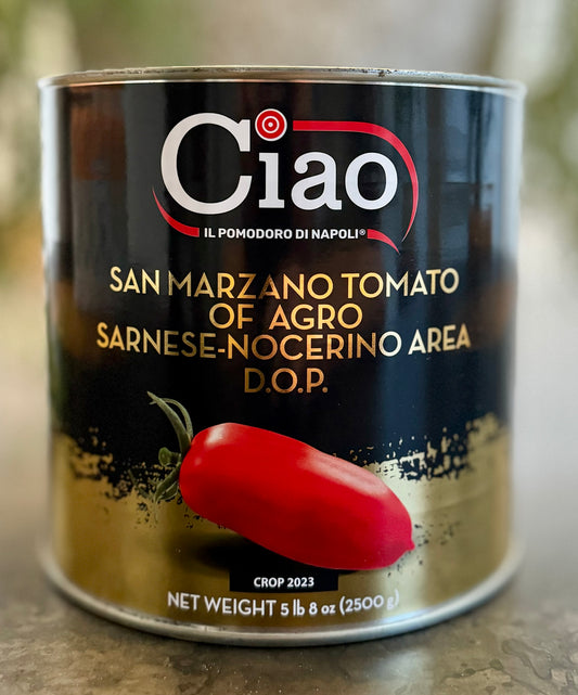 Ciao DOP San Marzano Tomatoes (2.5 kg, 5.5 lbs)