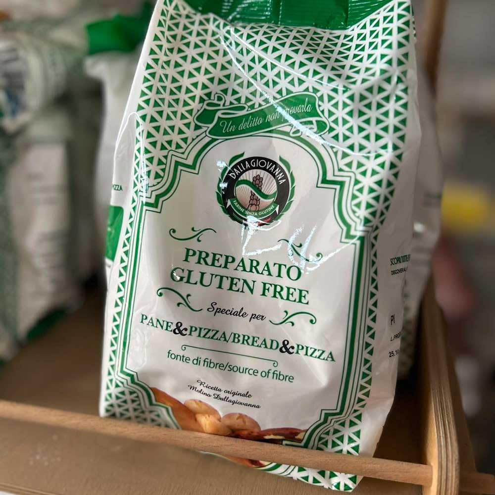 Dallagiovanna Gluten-Free Bread & Pizza Mix (1kg/2.2lb