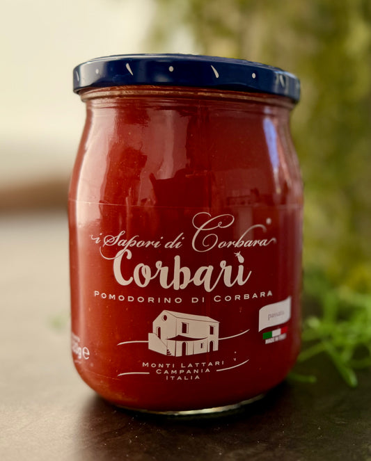 Corbarino tomato puree (passata)