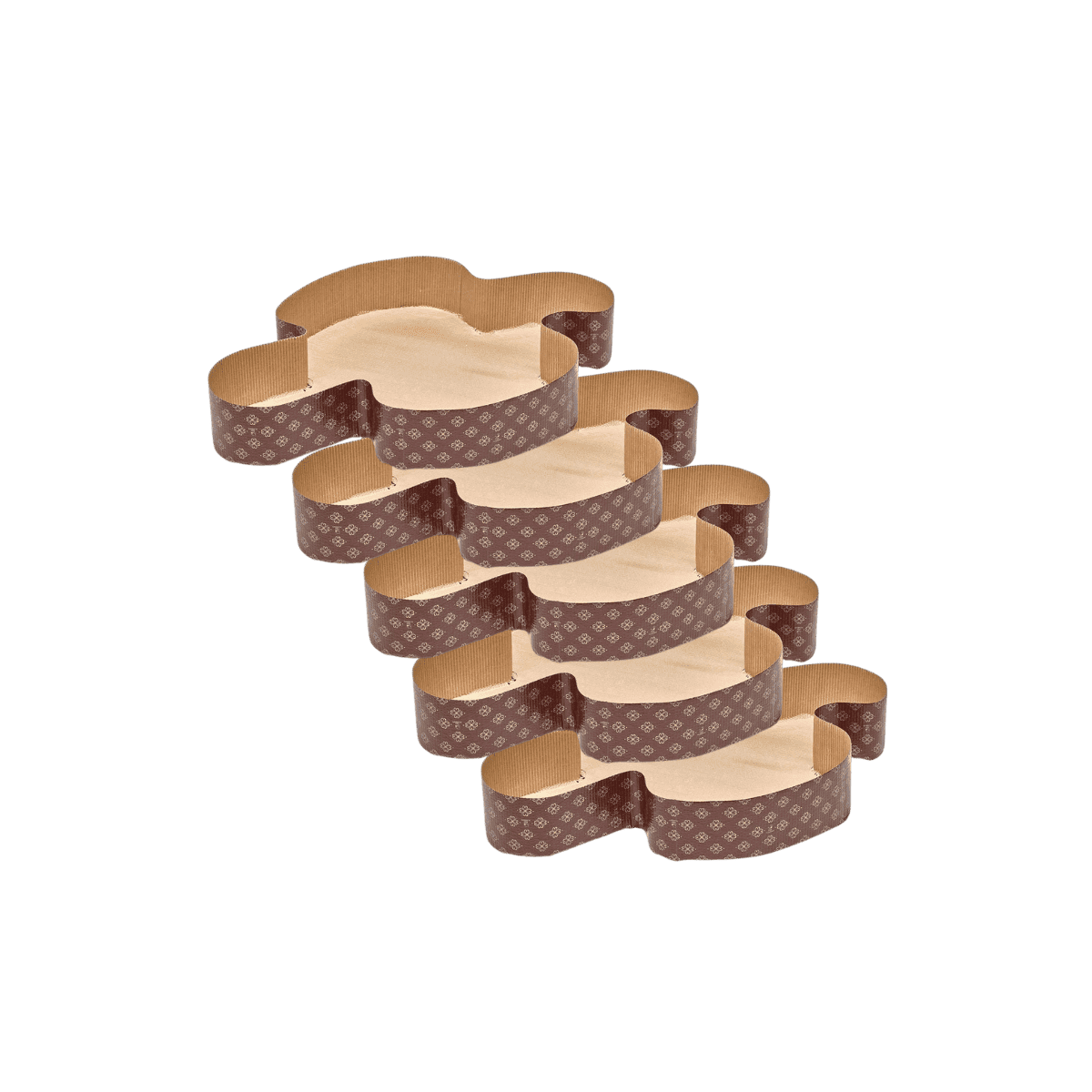Deluxe Colomba molds 750gr (set of 5)