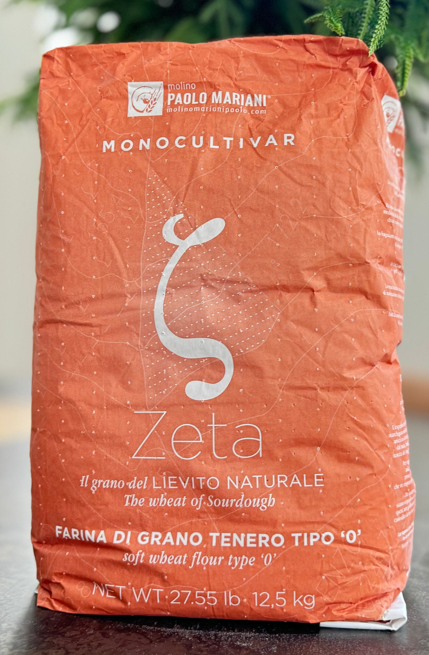 Molino Mariani Zeta Monocultivar Sourdough flour 12.5kg - PREORDER