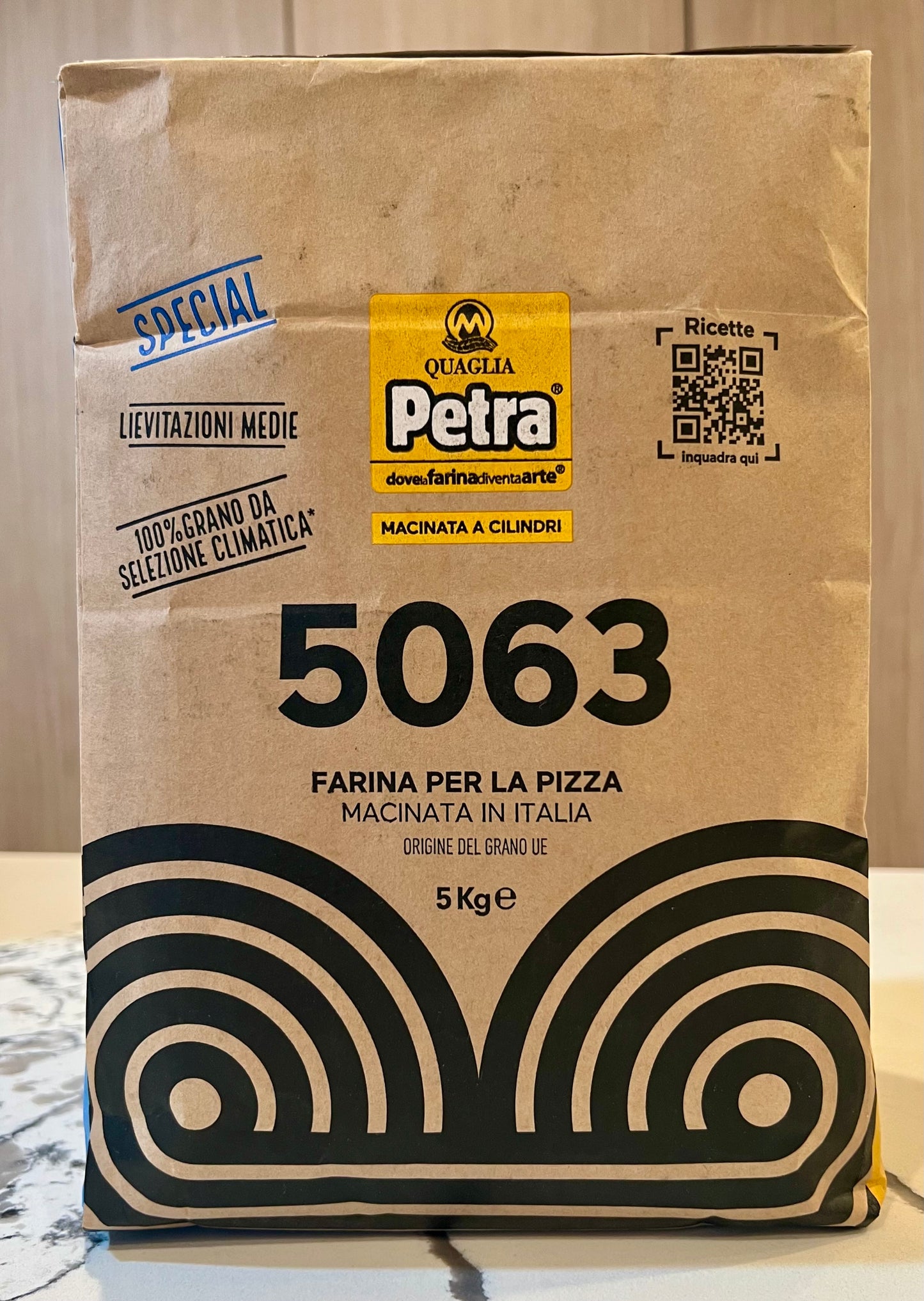 Petra 5063 "Special" Pizza Flour, AVPN approved 5kg / 11lbs