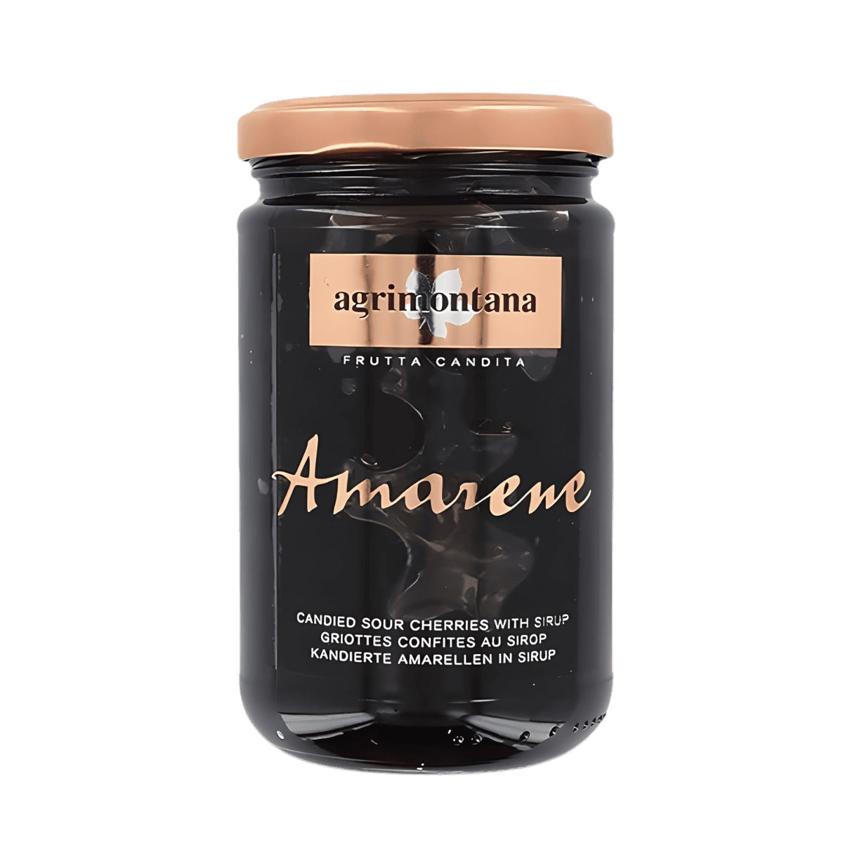 Jar of Agrimontana Amarene Sour Cherries