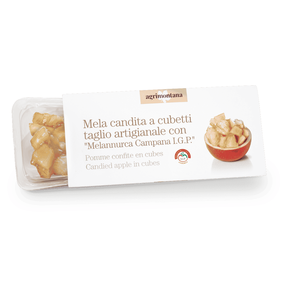 Agrimontana Italian Candied Fruit Variety Pack – Orange, Pear, Apple & Apricot