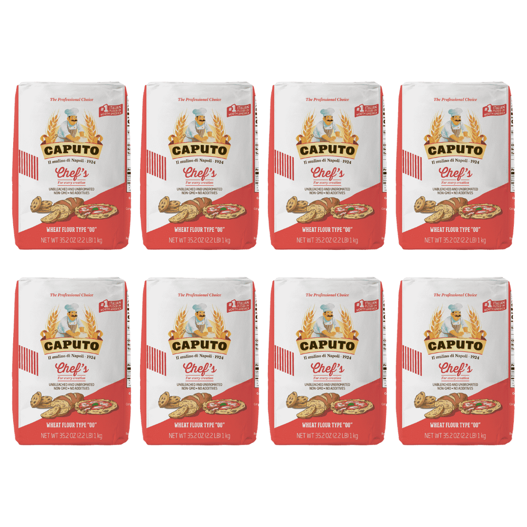 Caputo Chef’s “00” Flour 8-Pack – BrickOvenBaker