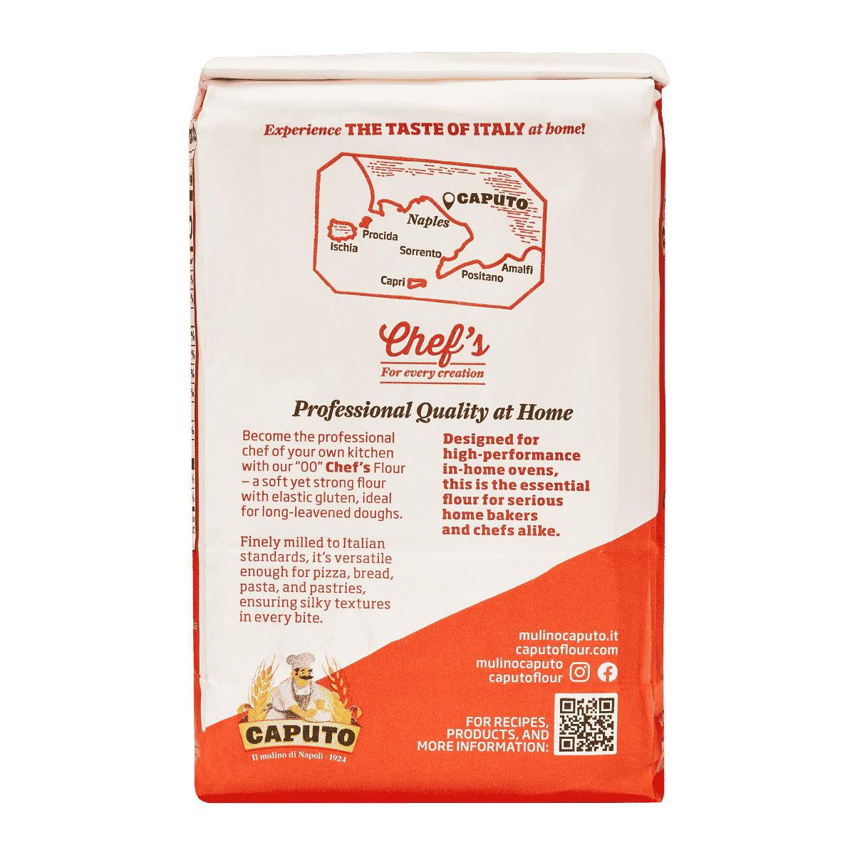Caputo Chef's Flour Tipo 00 (1kg / 2.2lbs)