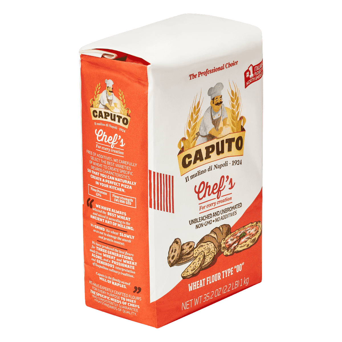 Caputo Chef's Flour Tipo 00 (1kg / 2.2lbs)