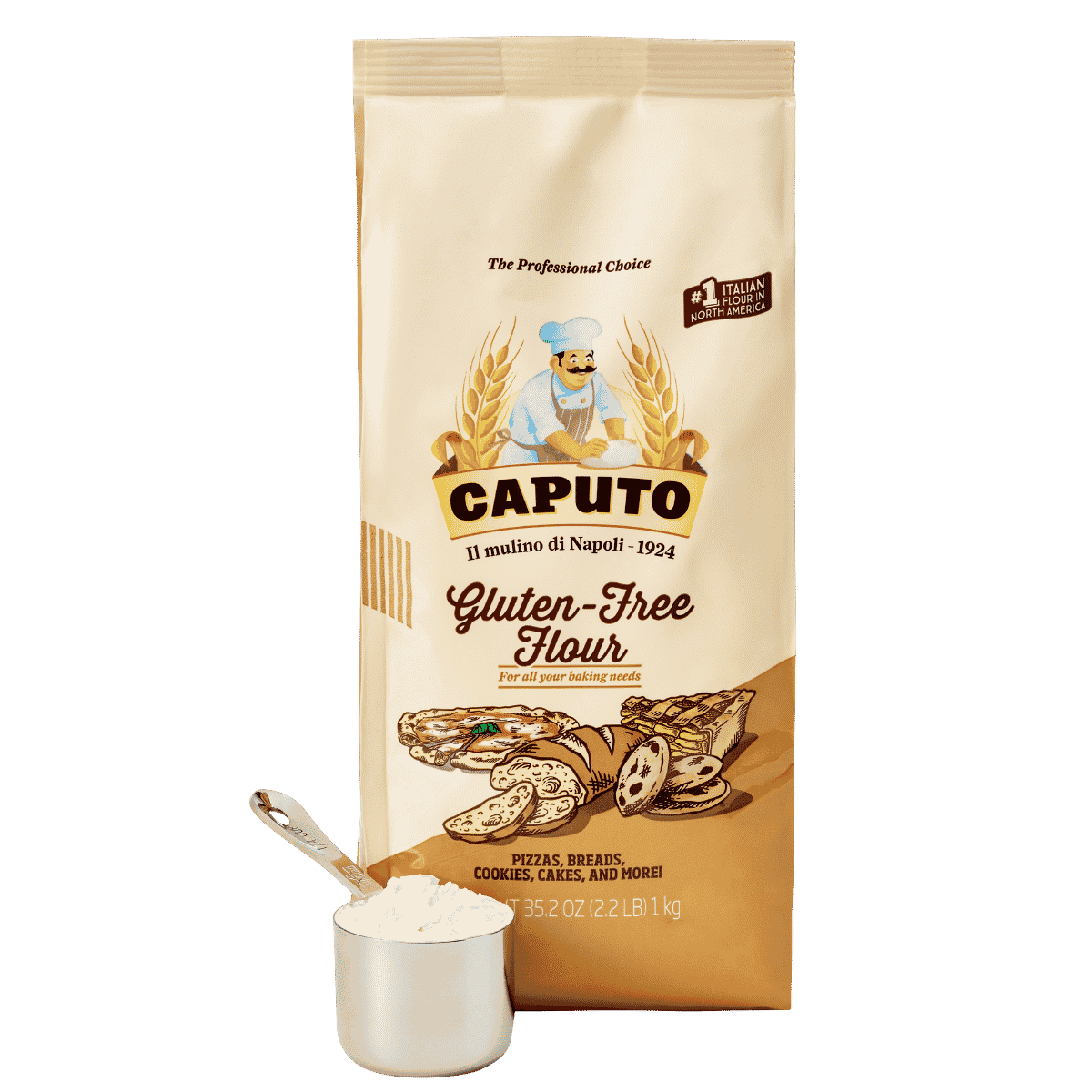Caputo Gluten Free Flour (1kg / 2.2lbs)