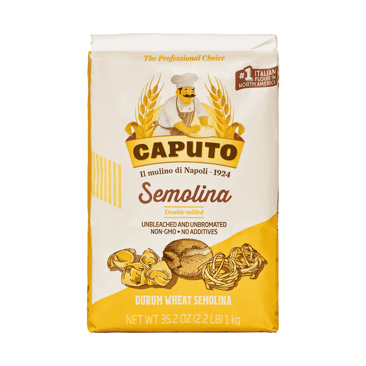 Caputo Durum Wheat Semolina (1kg/2.2lbs)