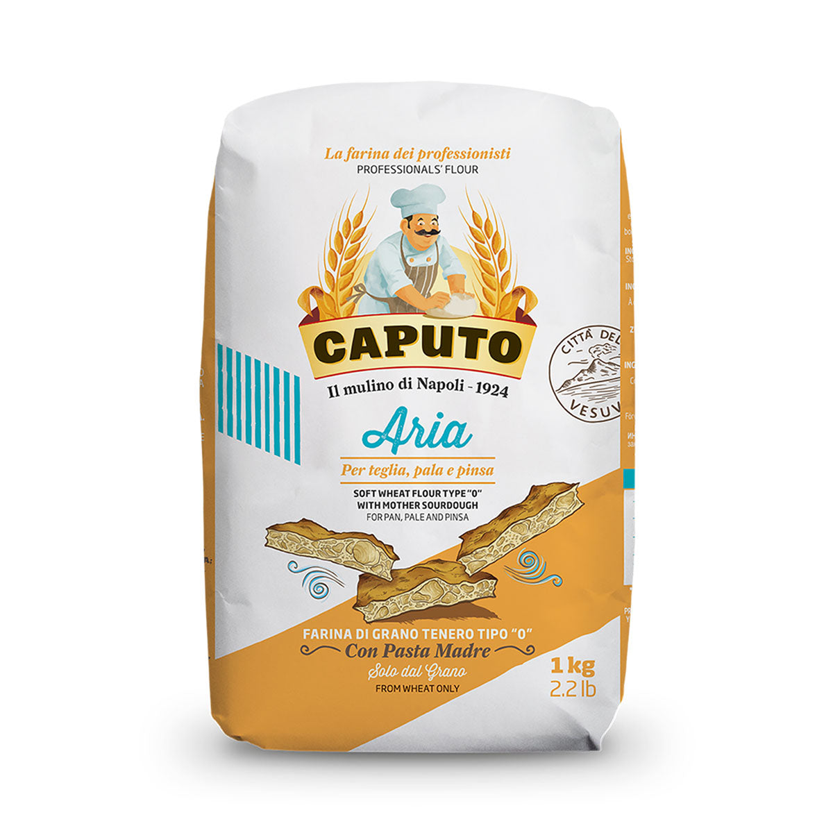 Caputo Aria Flour Tipo 0 with Sourdough (1kg / 2.2lbs)