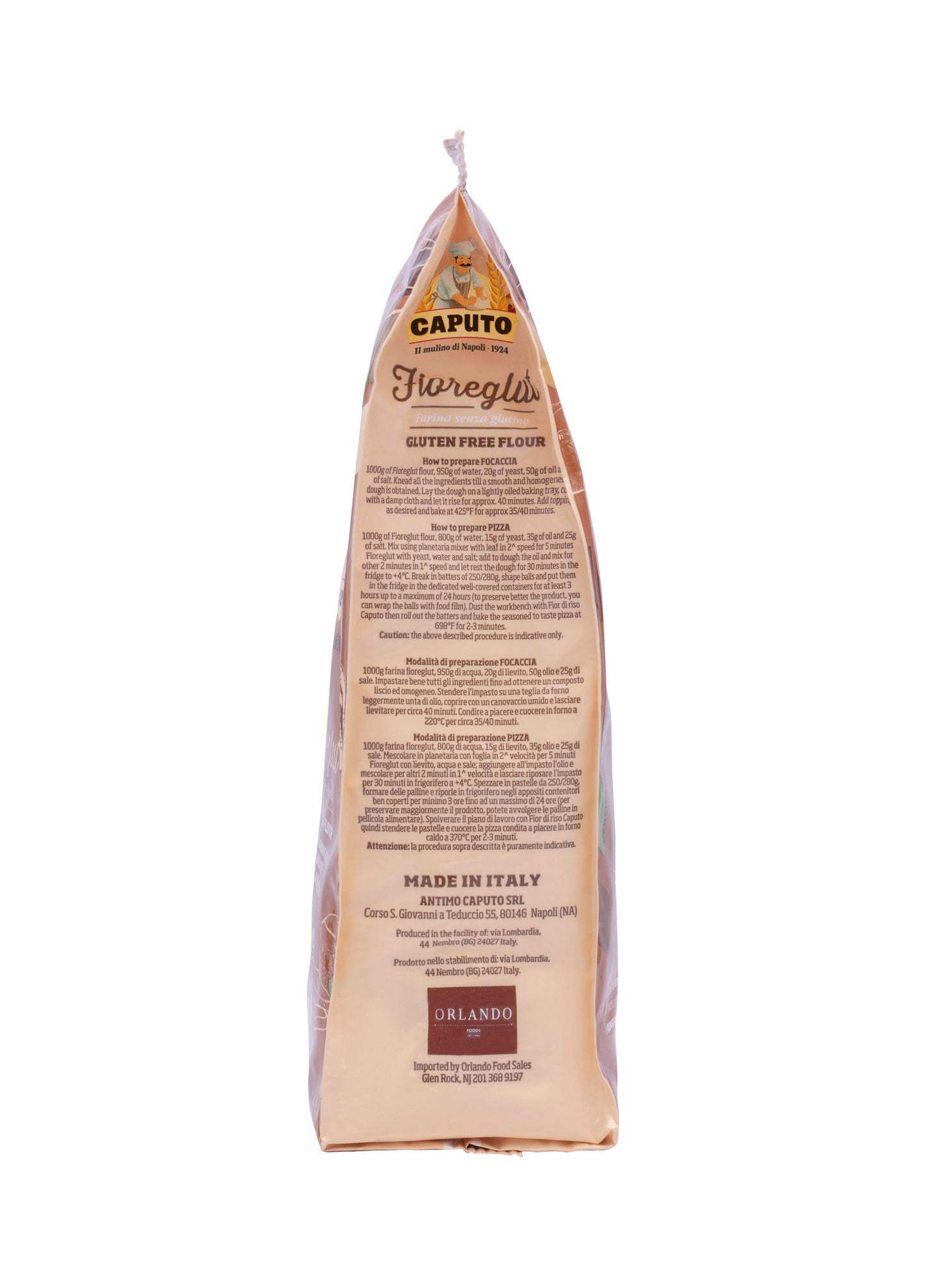 Caputo Gluten Free Flour FioreGlut