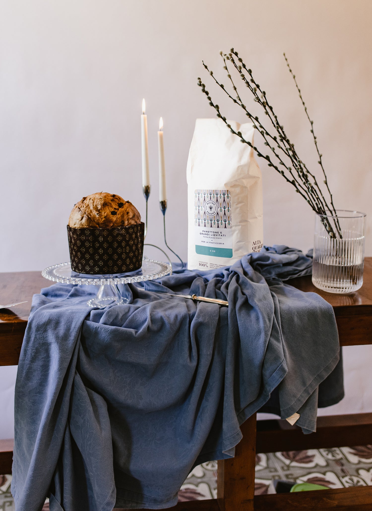 Mulino Padano Tipo 00 Flour – Panettone e Grandi Lievitati (1kg/2.2lbs)