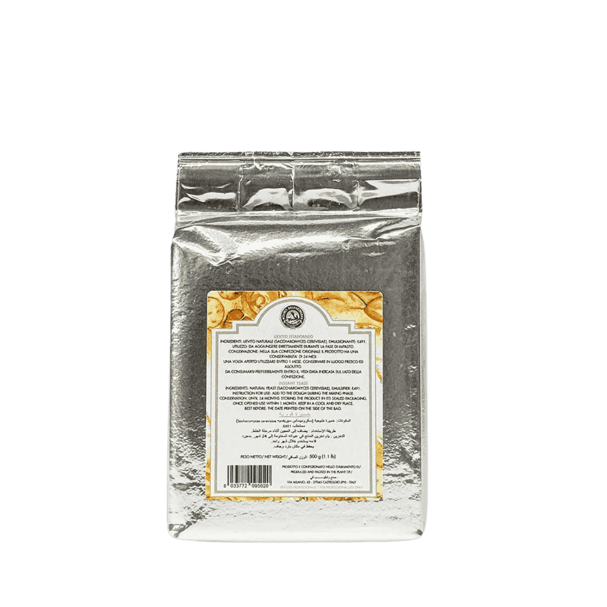 Molino Dallagiovanna Instant Dry Yeast – 500g (Lievito Secco 100% Italiano)