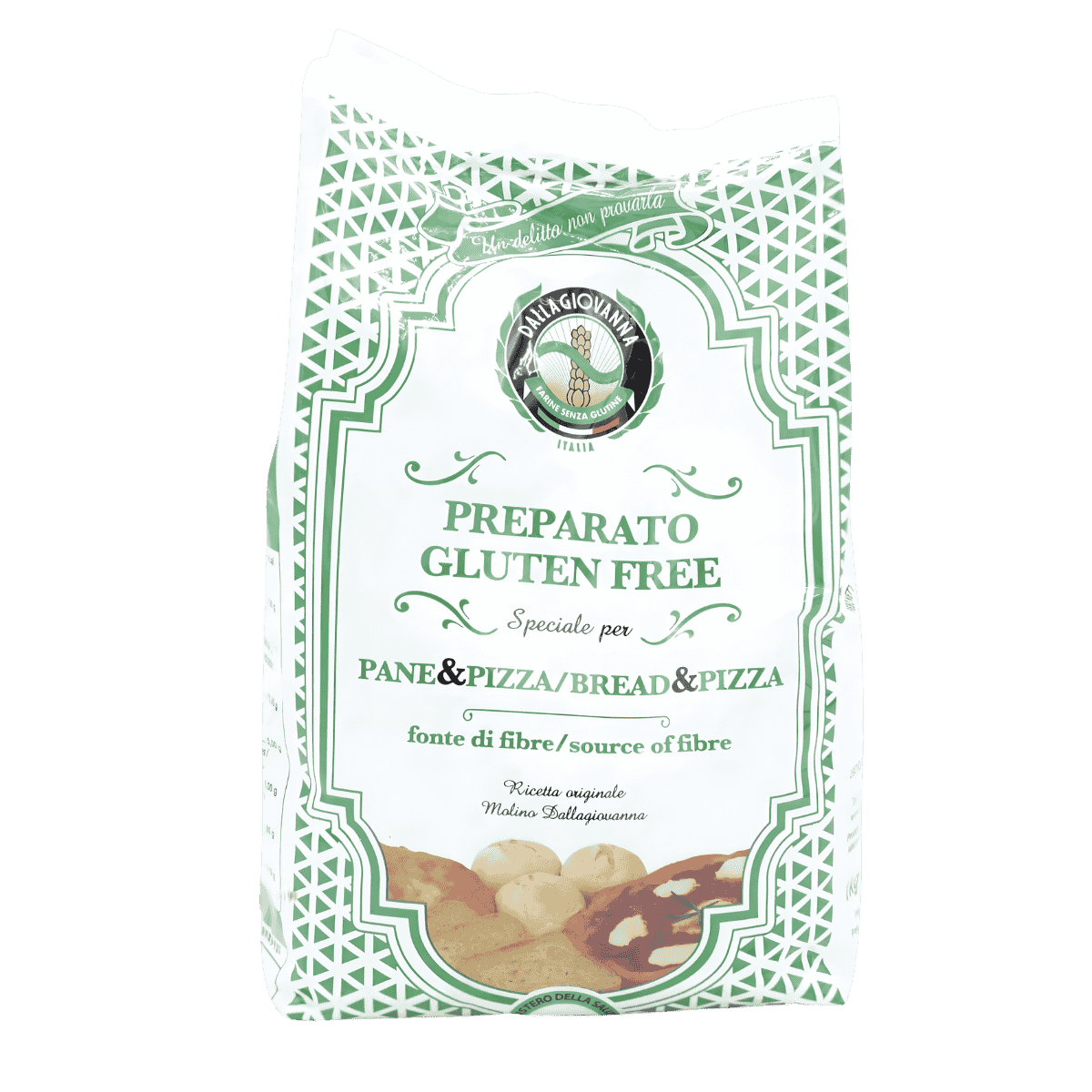 Dallagiovanna Gluten-Free Bread & Pizza Mix (1kg/2.2lb)