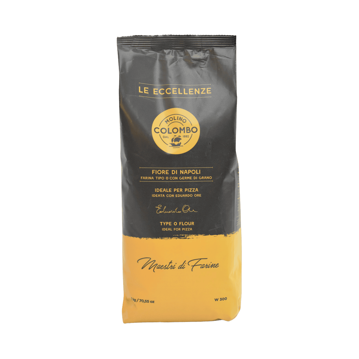 Molino Colombo Fiore di Napoli Tipo 0 Pizza Flour with Wheat Germ (2kg/4.4lbs)