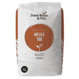 Grands Moulins de Paris T80 French Stone-Ground Wheat Flour (25kg/55lbs)