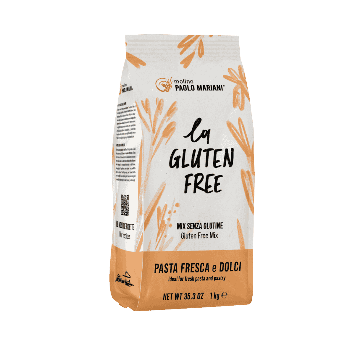 Molino Paolo Mariani Gluten Free Fresh Pasta & Pastry Mix (1kg/2.2lb)