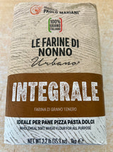 Molino Paolo Mariani Whole Wheat Flour (Integrale) - 1kg / 2.2lbs