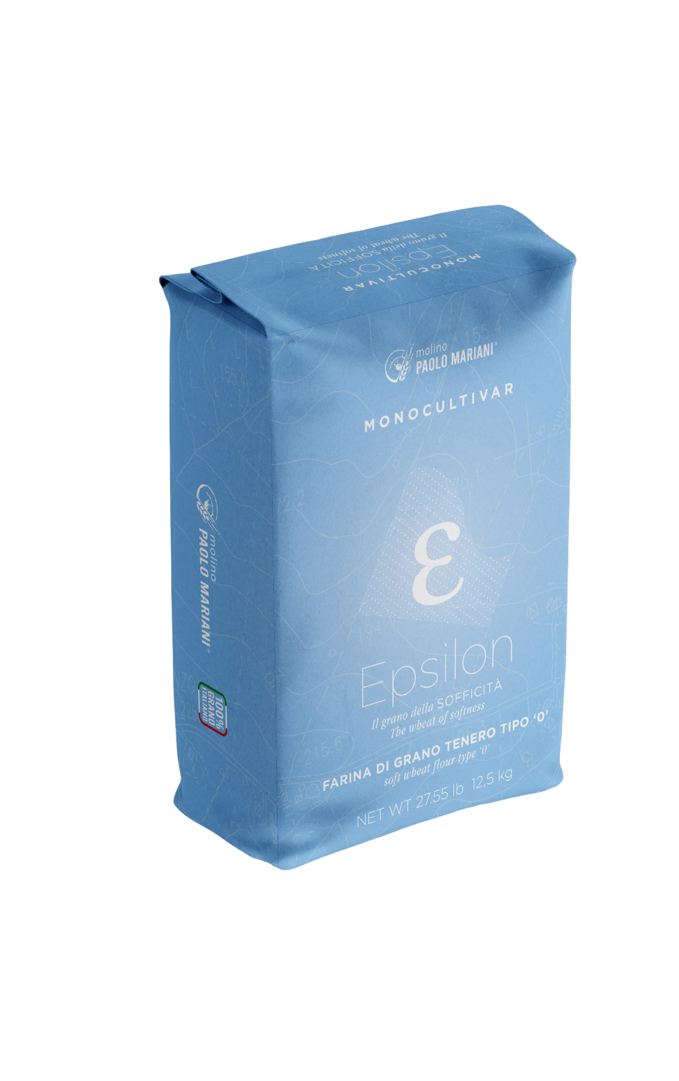 Molino Paolo Mariani Epsilon Monocultivar – Premium Pizza Flour for Long Leavening & Biga (12.5kg/27.5lbs)