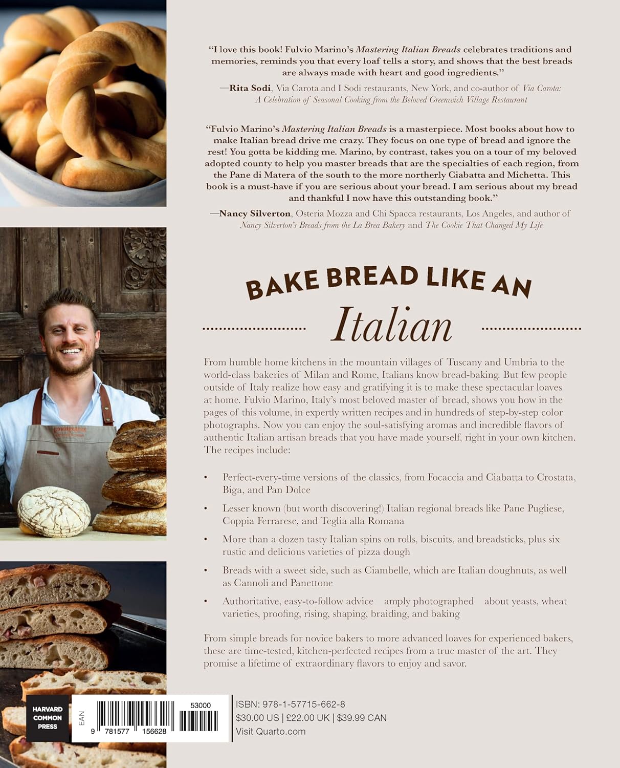 Mastering Italian Breads: Recipes and Techniques from Italy’s Most Celebrated Breadmaker