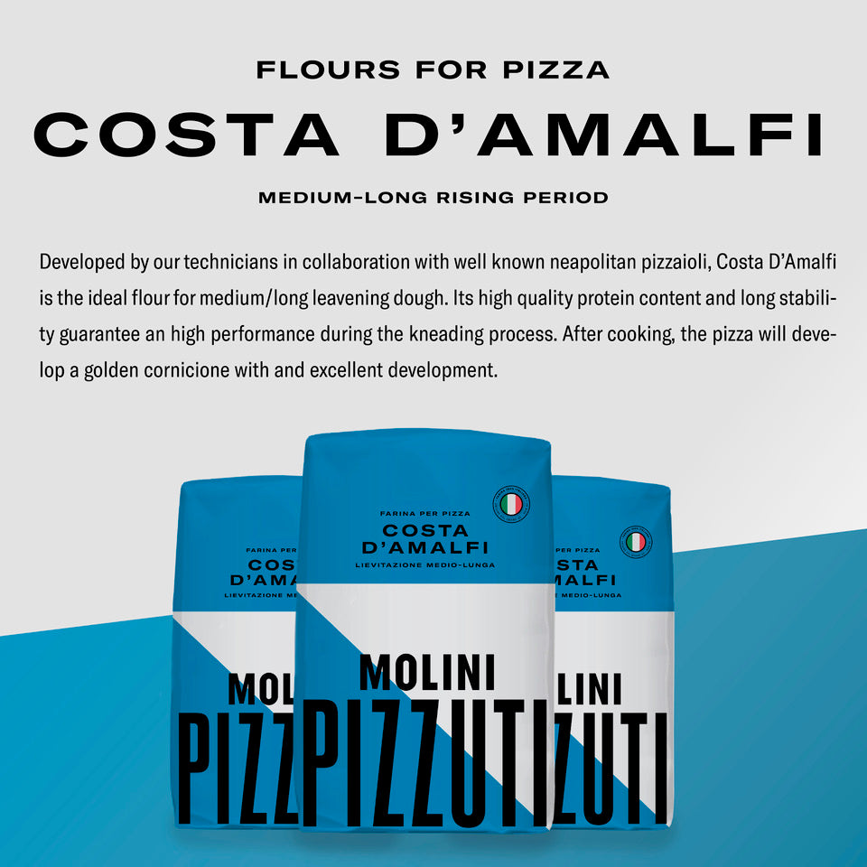 Molini Pizzuti Costa d’Amalfi Tipo 0 Pizza Flour (5kg/11lbs)