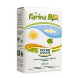 Molino Grassi Organic Italian 00 Flour – Soft Wheat for Bread, Pizza & Pasta (11lbs/5kg)