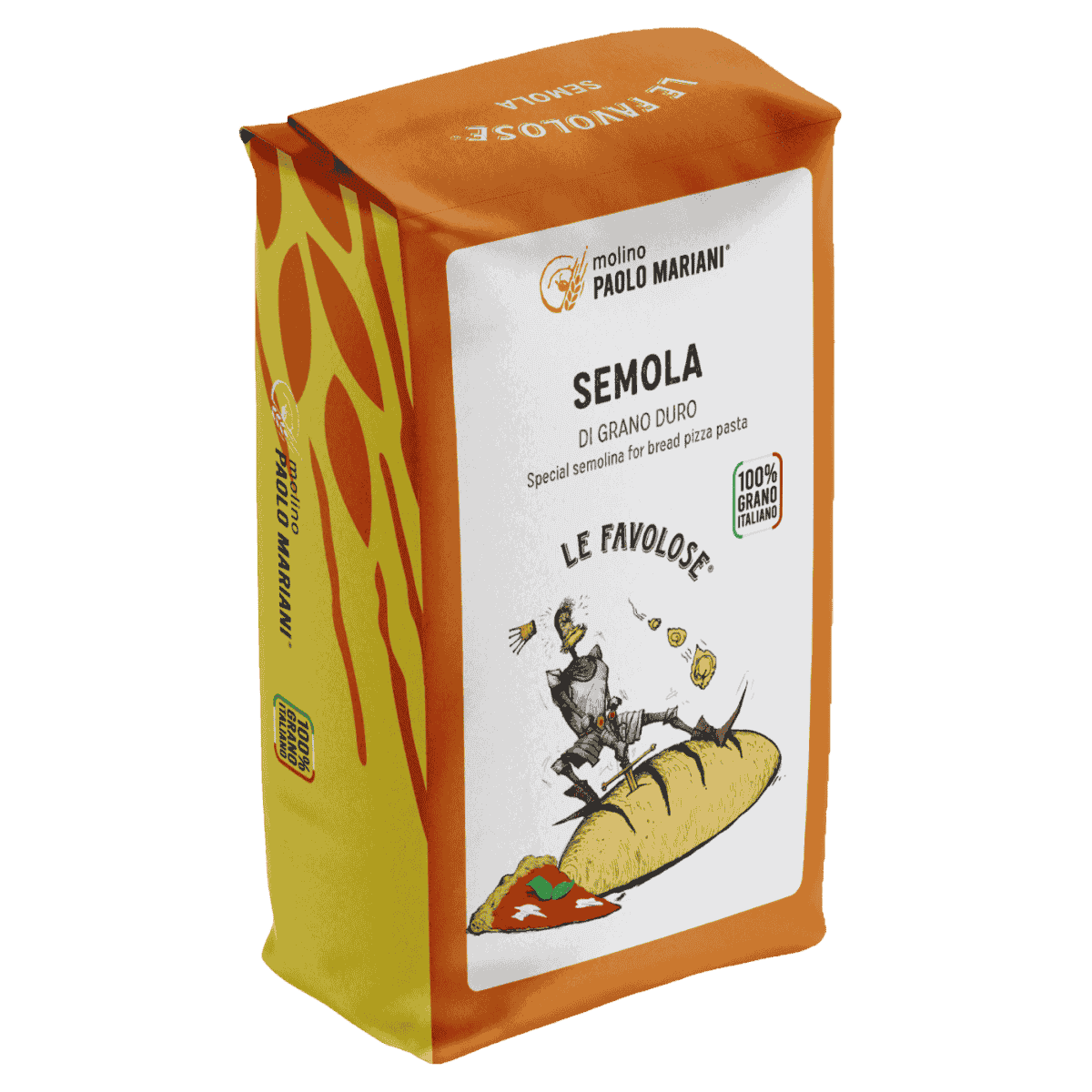 Molino Paolo Mariani Coarse Durum Wheat Semolina (25kg/55lbs)