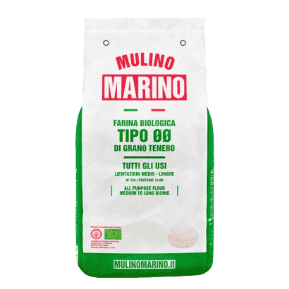 Mulino Marino Organic Type 00 – All-Purpose Italian Flour (1kg/2.2lbs)
