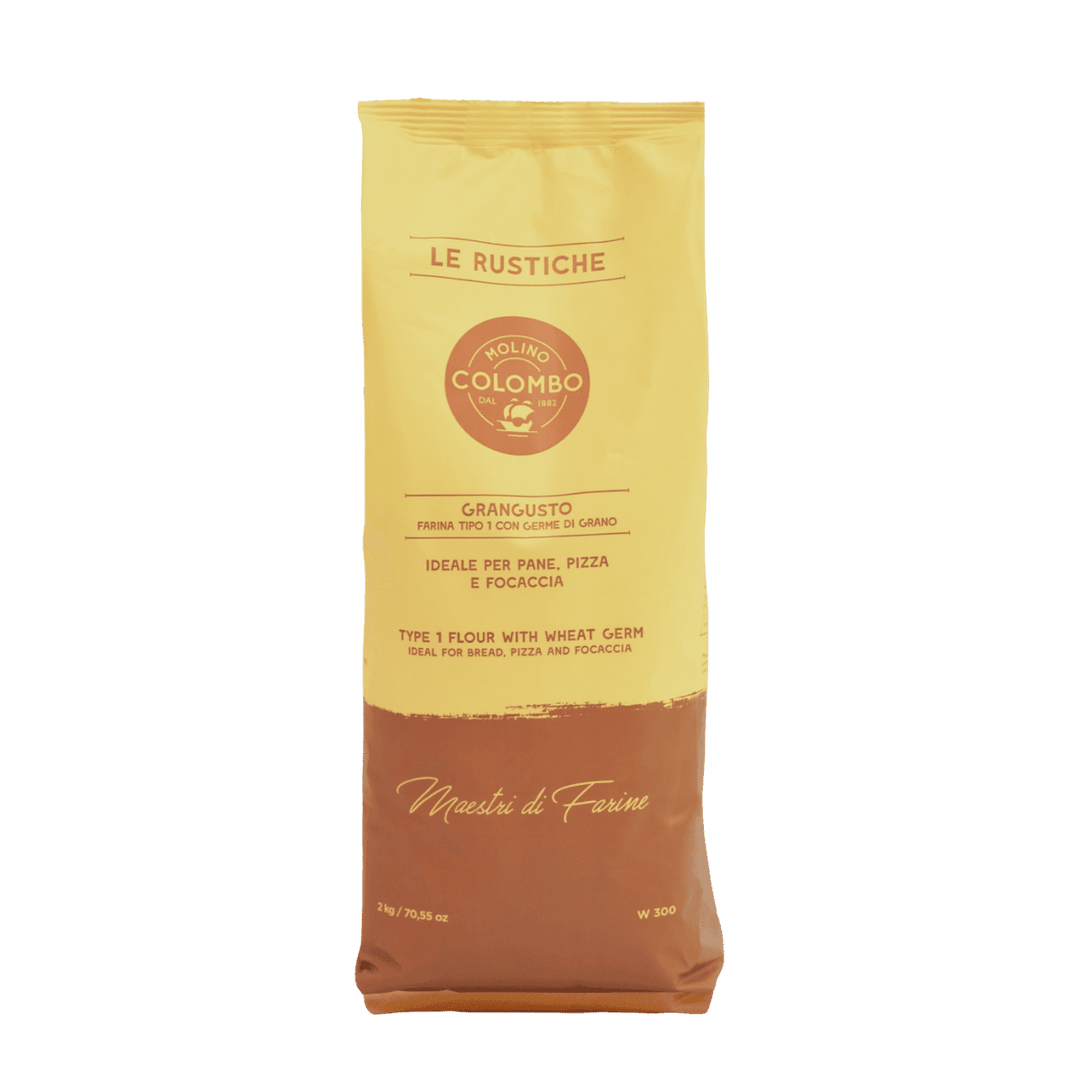 Molino Colombo Grangusto Type 1 Bread and Focaccia Flour (2kg/4.4lbs ...