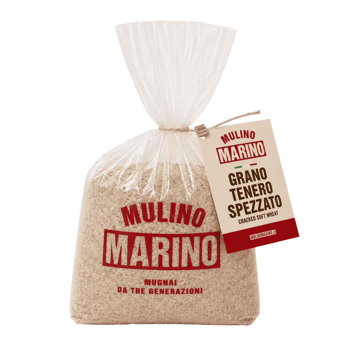 Mulino Marino Organic Cracked Soft Wheat Spezzato (1kg)