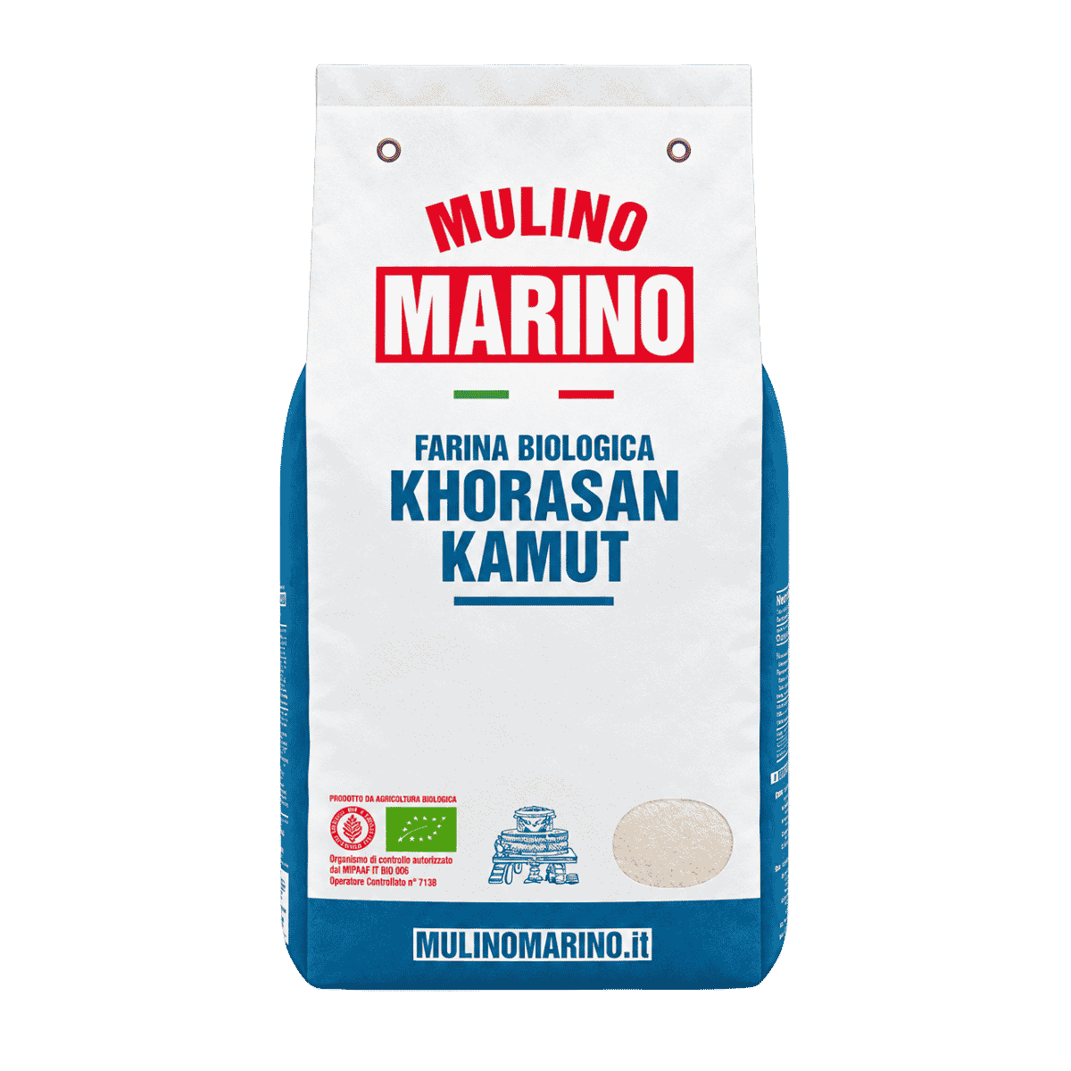 Mulino Marino Organic Khorasan Kamut Flour (1kg/2.2lbs)