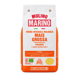 Mulino Marino Coarse Organic Whole Corn Flour for Polenta (1kg/2.2lbs)