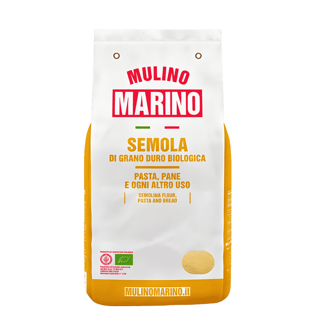 Mulino Marino Organic Durum Semola (1kg/2.2lbs)