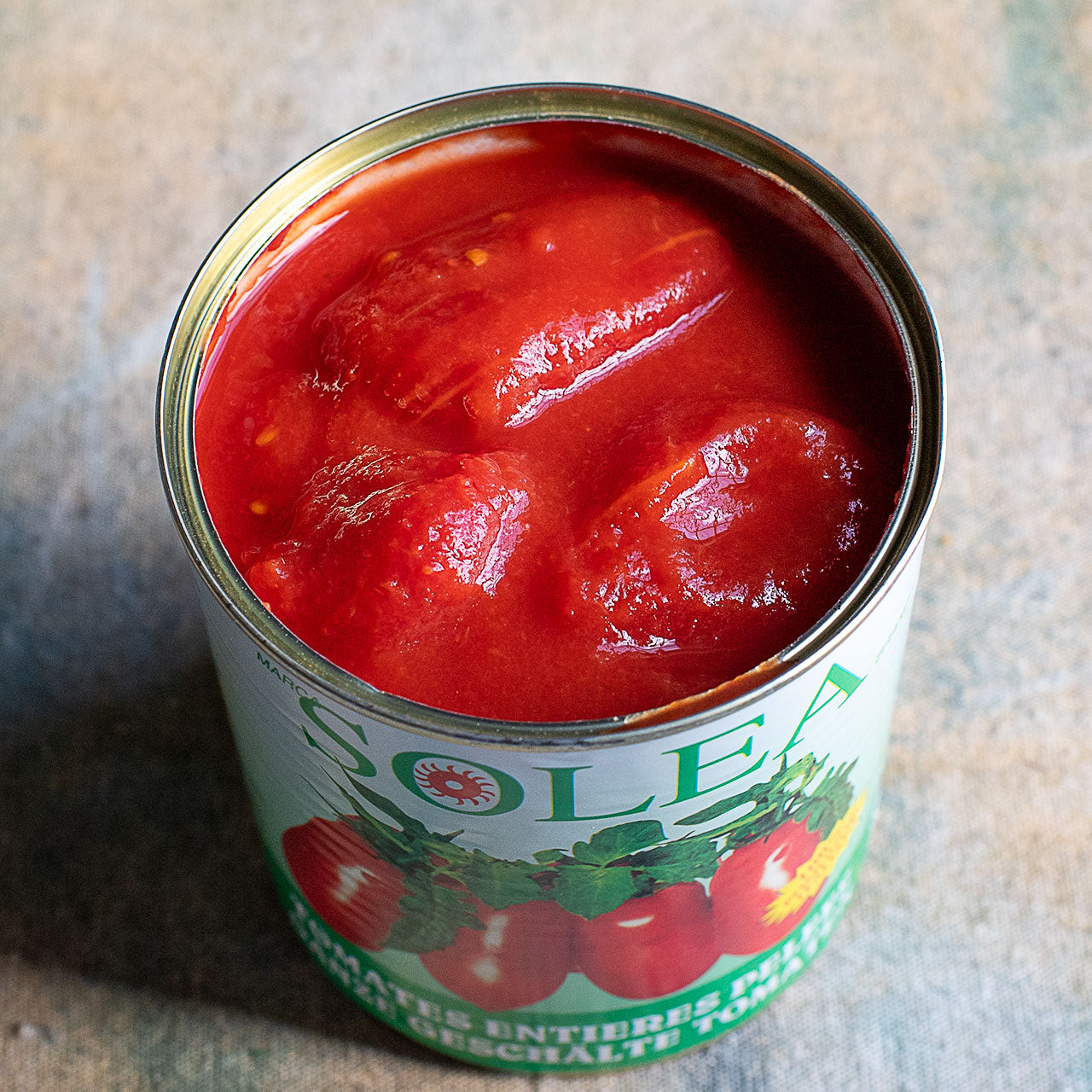 Solea San Marzano whole peeled (14oz)