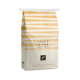 Flour bag of 'Pala E Pinsa' from Molino Pasini branding on a white background