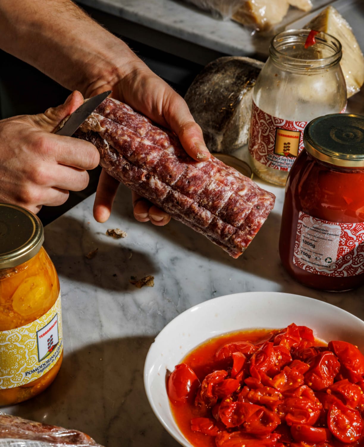 Terramagna Pomodorino Spunzillo in Tomato Juice 400g/14oz