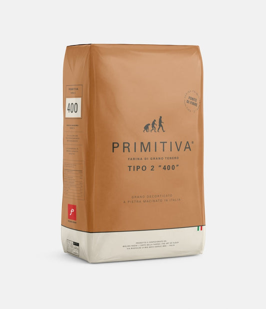 Molino Pasini - Primitiva Tipo 2 W400 Bread Flour (25kg/55lbs)