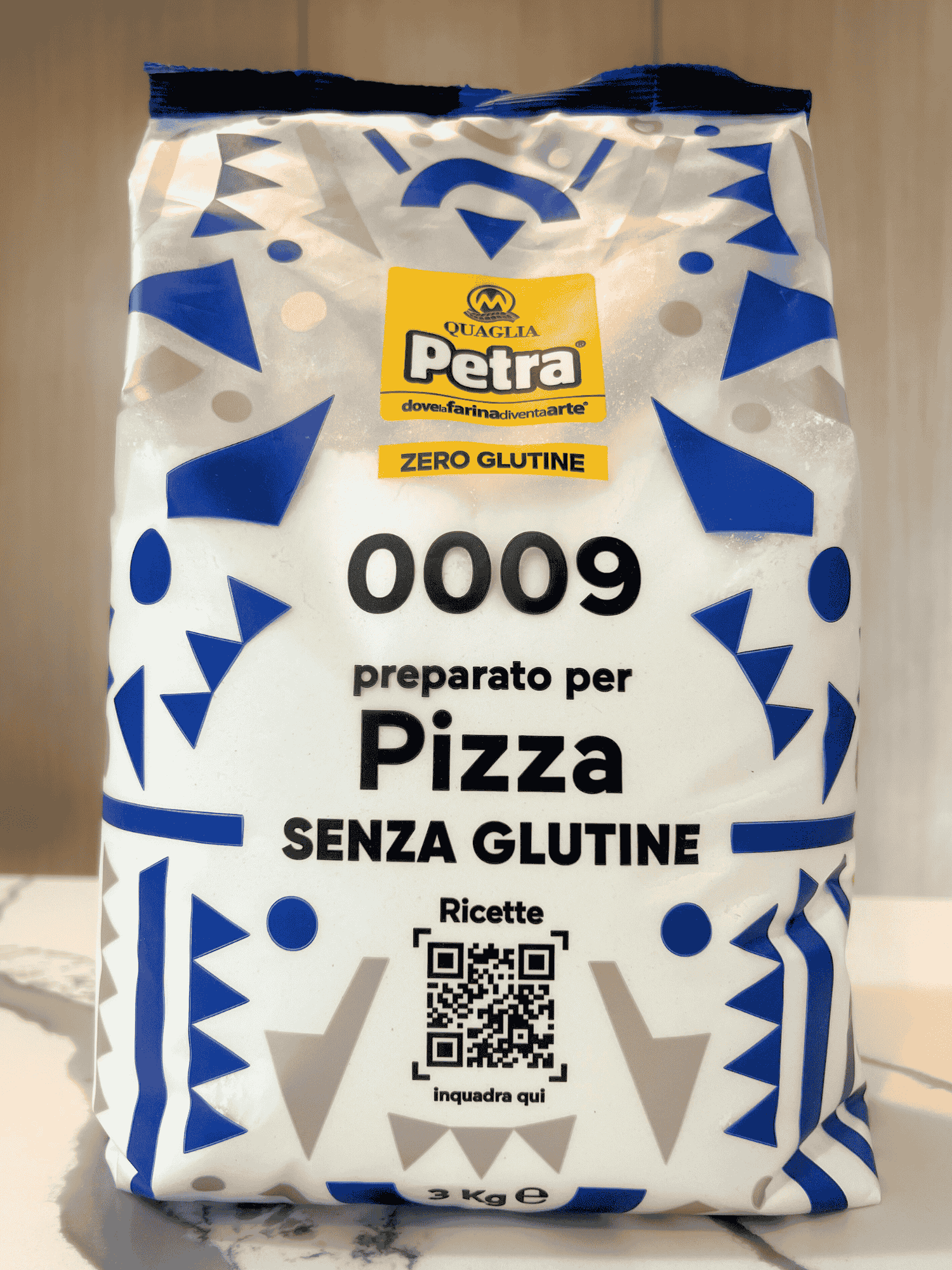 Petra 0009 Gluten Free Flour for Pizza 3kg / 6.6 lb
