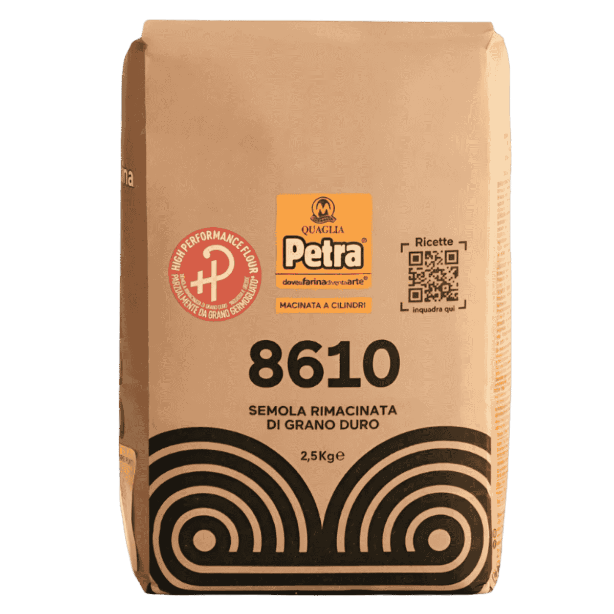 Petra 8610HP Durum Wheat Semolina 2.5kg / 5.5 lbs