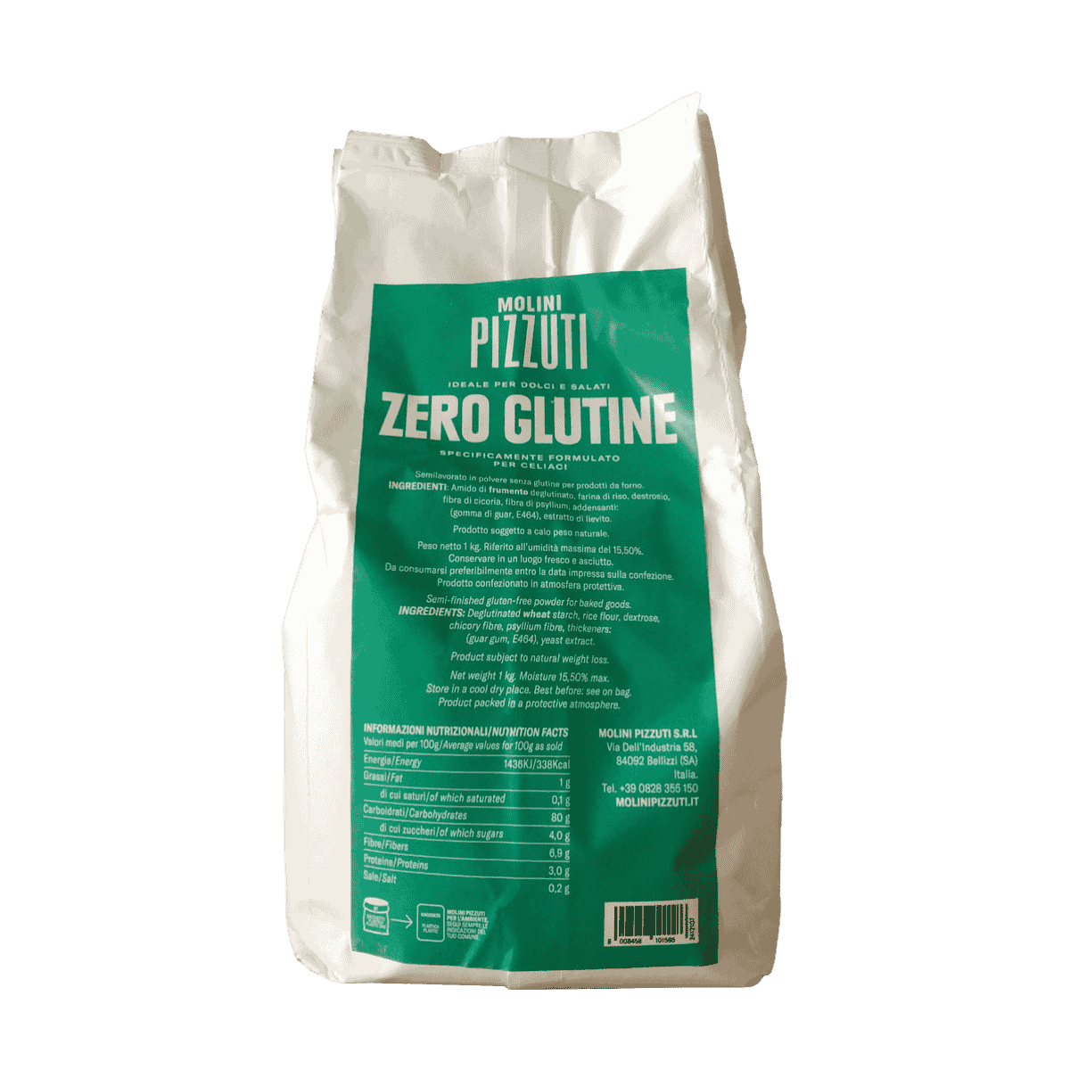 Molini Pizzuti Zero Glutine – Gluten-Free Multipurpose Mix (1kg/2.2lb)