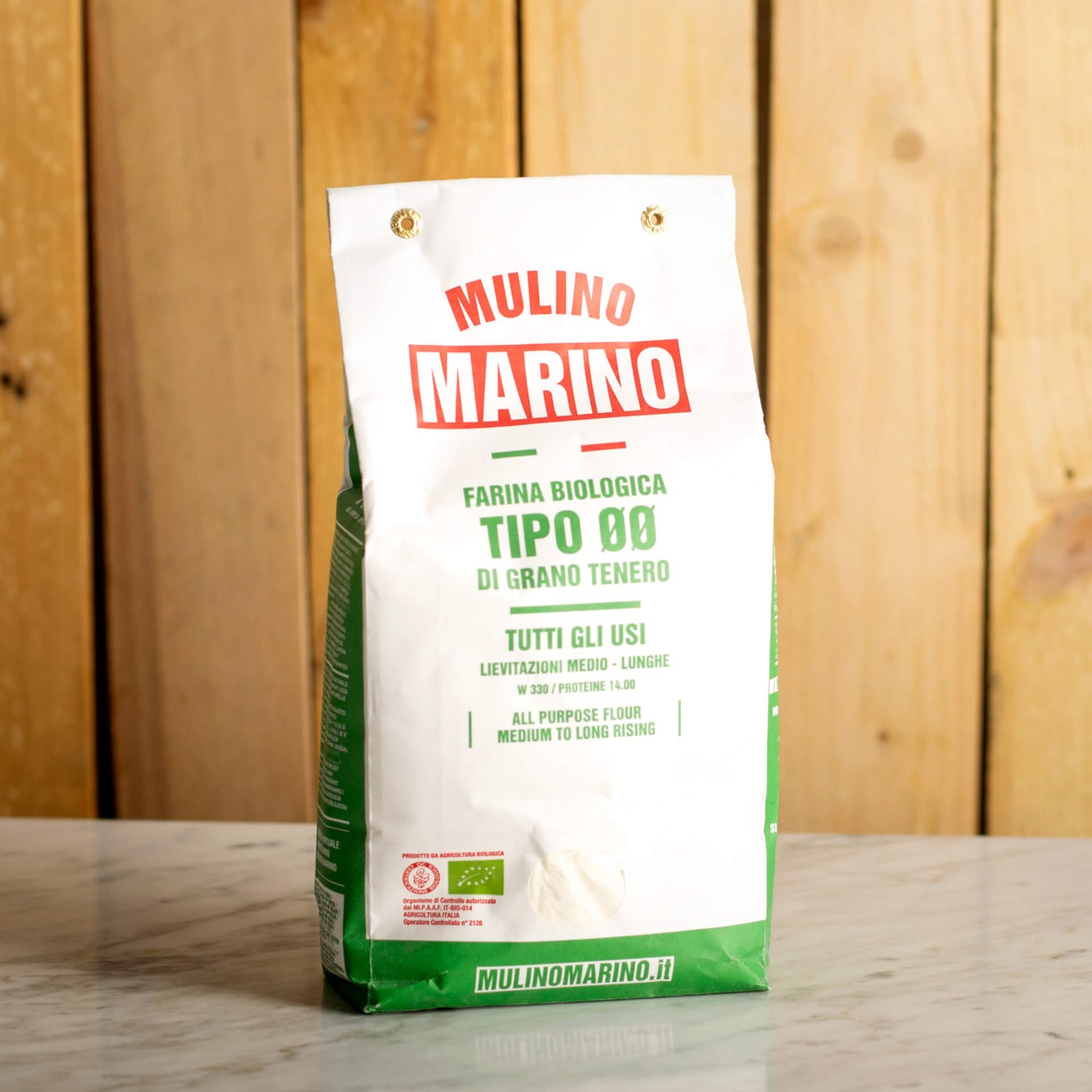 Mulino Marino Organic Type 00 – All-Purpose Italian Flour (1kg/2.2lbs)