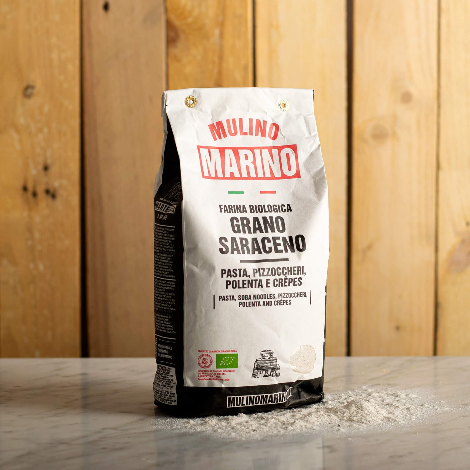 Mulino Marino Organic Stone-Milled Buckwheat Flour (1 kg)