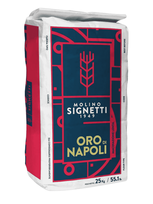 Molino Signetti - Oro di Napoli Tipo 0 Flour 25kg/55lbs