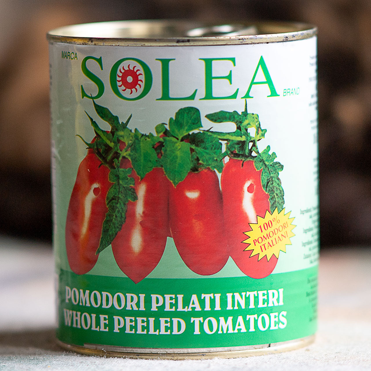 Solea San Marzano whole peeled (14oz)